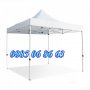 Градински сгъваеми шатри 3х3м, 3х4.5м, 3х6м, павилион, страници, платнище, снимка 2