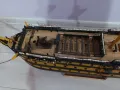 Продавам започнат модел на легендарния кораб HMS Victory – флагманът на адмирал Нелсън., снимка 7