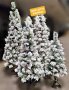 Елха с шишарки/"Заснежена" коледна елха/Изкуствена  елха/Коледна елха, снимка 4
