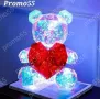 Светещо 3D Led мече със Сърце в Луксозна Кутия с Панделка, снимка 3
