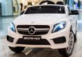 Акумулаторен джип Mercedes GLA45 12V батерия,MP3, с меки гуми с Кожена седалка, снимка 3