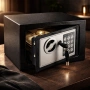 Електронен сейф 230 х 170 х 170мм, черен, снимка 9