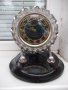 Часовник "Majak" настолен в стъклен корпус съветски работещ, снимка 1