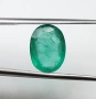 Колумбийски изумруд с красив зелен цвят 1.46кт.! Сертифициран! Нов!, снимка 1