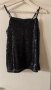 Черен нов еластичен парти коктелен коктейлен официален топ пайети . Размер S, снимка 12