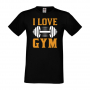 Мъжка Фитнес тениска I Love Gym 1 Gym,спорт,Щанги,Тренировки,Спортуване,, снимка 3