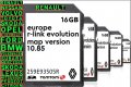 🚗 RENAULT TomTom R-LINK V 10 10.65 10.85 11.05 SD CARD Навигационна сд карта Zoe Captur Clio Twingo