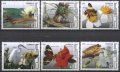 Чисти марки Флора Фауна пеперуда пчела жаба охлюв 2011 Куба