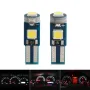 10 бр. малки габаритни крушки за арматурно табло T5 3SMD LED супер ярък 3030 LED вътрешно осветление, снимка 11