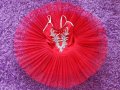 Розова детска рокля/пачка за балет, снимка 9