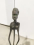 Стара африканска бронзова статуетка, снимка 9
