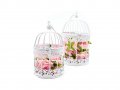 2 броя Метален Кафез за декорация KOLIBRI Бял, снимка 2