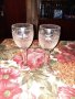 продавам 2 кристални чаши за вино, снимка 1 - Чаши - 43441810