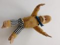 Стара играчка маймуна напълнена със сламa, снимка 1 - Колекции - 43886650