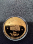 Колекционерска монета на САЩ с Доналд Тръмп и Американското знаме , снимка 4