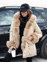Дамска зимна парка с косъм CHARMFUR, 4цвята , снимка 7