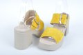 Дамски чехли от ествествен велур - Два цвята, снимка 8