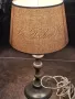 настолна лампа с метален цинков пиедестал    4/6, снимка 7