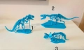 Пъзел-модел скелети на динозаври, снимка 5