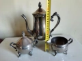 Прекрасен Стар Посребрен Сервиз, снимка 10