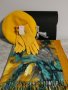 Комплект съдържащ кашмирен шал, барета , ръкавици и луксозна кутия, снимка 4