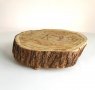 Поставка поднос за мъфини ,торта, къпкейк изработено от масивна дървесина черница, снимка 2