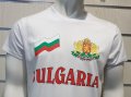 Нова мъжка тениска с трансферен печат България, знаме и герб, снимка 9