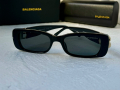 Balenciaga правоъгълни дамски слънчеви очила 1:1 с лого, снимка 3