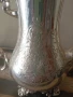 Посребрен месингов чайник, снимка 2