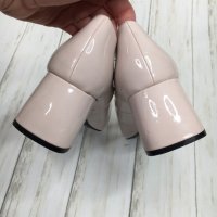 Дамски обувки с дебел ток ZARA, снимка 7 - Дамски ежедневни обувки - 43791152