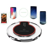 Wireless Charging Pad Fantasy Qi Ultra-Slim 5W, iPhone X/Max/XS/XR/8/8+ Samsung S10/S10+S9/S9+S8/S8+, снимка 3 - Безжични зарядни - 43399532