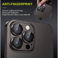 Цветен протектор за Камера iPhone 15 Plus, Черен, снимка 3 - Фолия, протектори - 43033404