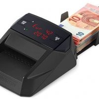 MONIRON автоматичен валутен детектор, тестер за банкноти, сертифициран, Германия, снимка 1 - Друга електроника - 32674053