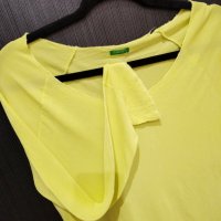 Оригинална дамска блуза. Benetton, снимка 6 - Тениски - 40616878