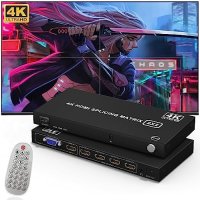 Нов 4K HDMI 2x2 Видеостена Контролер - Висока Резолюция Множество Режими, снимка 1 - Друга електроника - 43421018