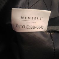 Английска нова черна пътна чанта "Members", снимка 5 - Чанти - 32508011