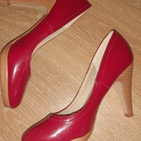 Обувки на ток- Buffalo (червени, 39 размер), снимка 10 - Дамски обувки на ток - 37101432