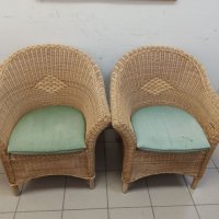 Столове-ратан, снимка 2 - Градински мебели, декорация  - 33025049