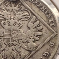 Сребърна монета 20 кройцера Йозеф втори Нюрнберг за КОЛЕКЦИОНЕРИ 12216, снимка 11 - Нумизматика и бонистика - 43000700