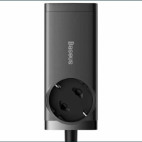 Зареждаща станция Baseus GaN3 Pro , 65W, 2x USB-C, 1x USB, снимка 1 - Друга електроника - 44858379