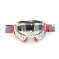 Мото очила Automat, Предпазни, X-495-W, Бяло стъкло, снимка 1 - Аксесоари и консумативи - 40102545