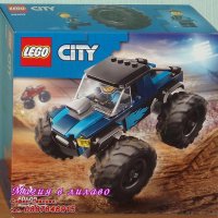 Продавам лего LEGO CITY 60402 - Син камион чудовище, снимка 1 - Образователни игри - 43863280