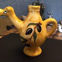  Гланцирана испанска керамика оливерник "камила ", снимка 1 - Аксесоари за кухня - 32521272