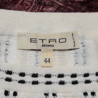 ETRO Milano Cotton / Viscose Knit Top Blouse 44 / #00178 / , снимка 4 - Блузи с дълъг ръкав и пуловери - 38193025