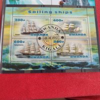 Пощенски марки чиста комплектна серия Кораби,Сърфове поща Руанда за колекционери 29813, снимка 7 - Филателия - 37690377