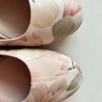 Ecco балерини естествена кожа 36/37розмер, снимка 5 - Дамски ежедневни обувки - 43585603