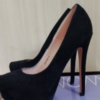 Обувки на висок ток, снимка 1 - Дамски обувки на ток - 34872789