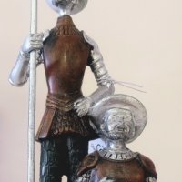 Статуетка Дон Кихот и Санчо Панса фигура 24см, снимка 3 - Статуетки - 39847073