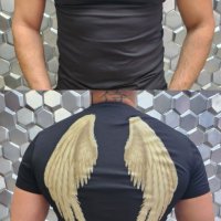 Мъжка тениска ANGELS, снимка 1 - Тениски - 43790303