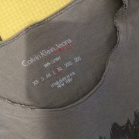 ''Calvin Klein Jeans''оригинална мъжка тениска Л размер, снимка 2 - Тениски - 32891767